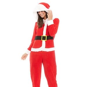 Santa Plush Jumper Size M New With Tags